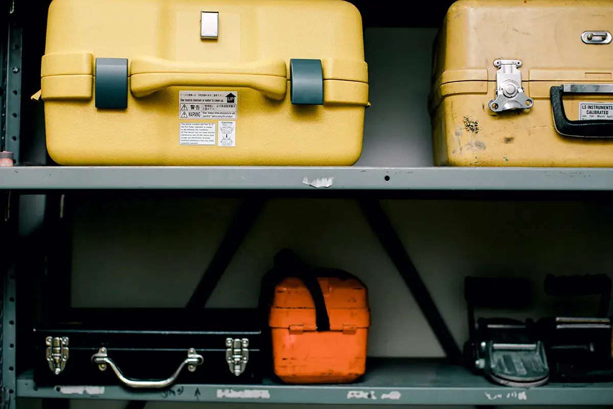 Surveying equipment cases